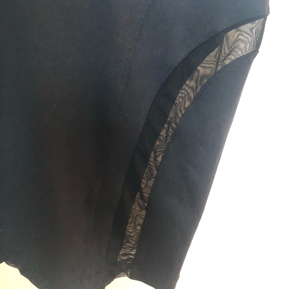 XS David Lerner spandex/nylon/mesh mini skirt - Picture 3 of 5